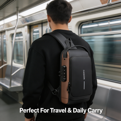 Anti-Theft Cross Body Bag With USB Charging (Cable Included)