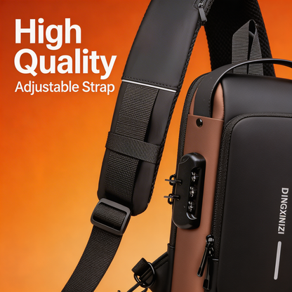 Anti-Theft Cross Body Bag With USB Charging (Cable Included)
