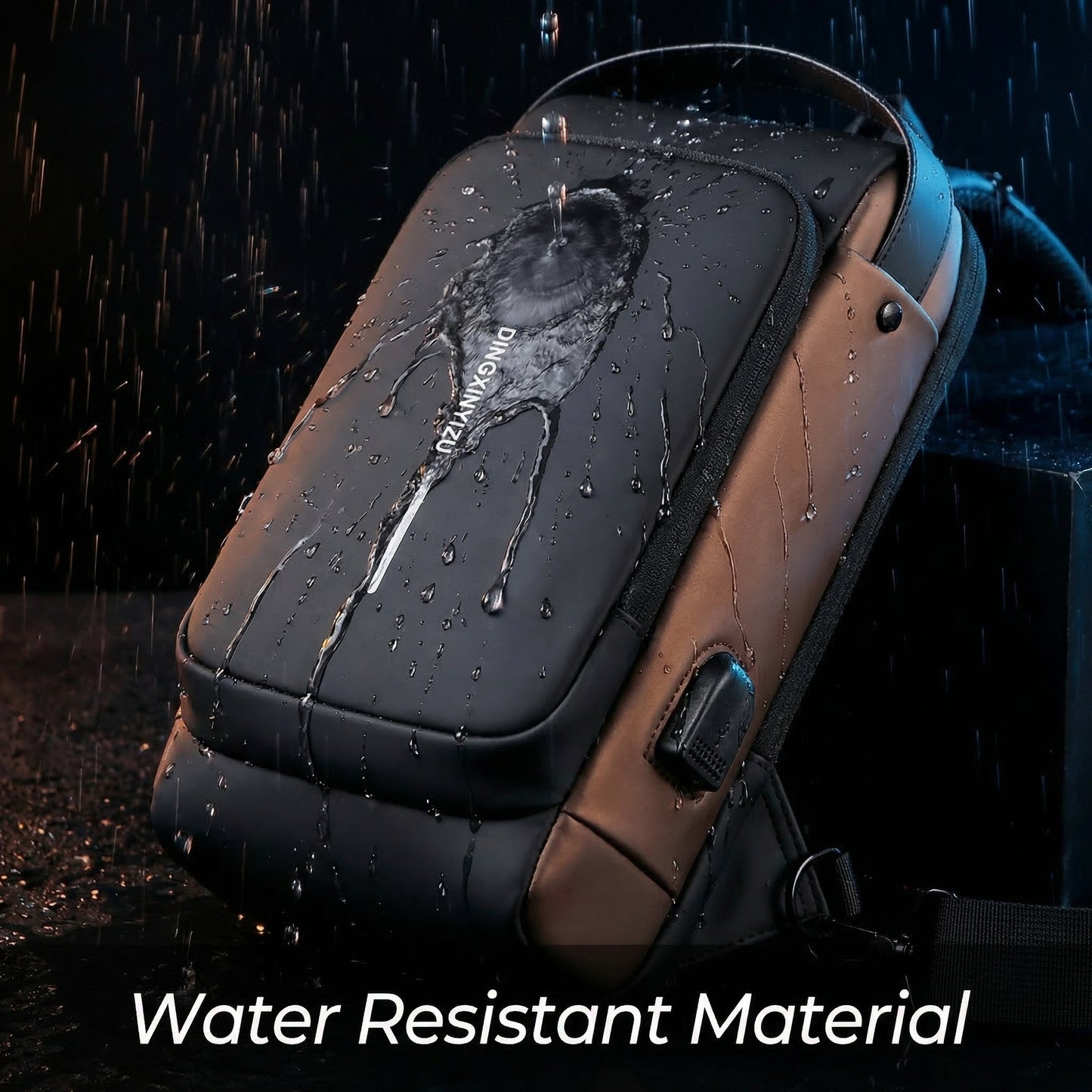 Anti-Theft Cross Body Bag With USB Charging (Cable Included)