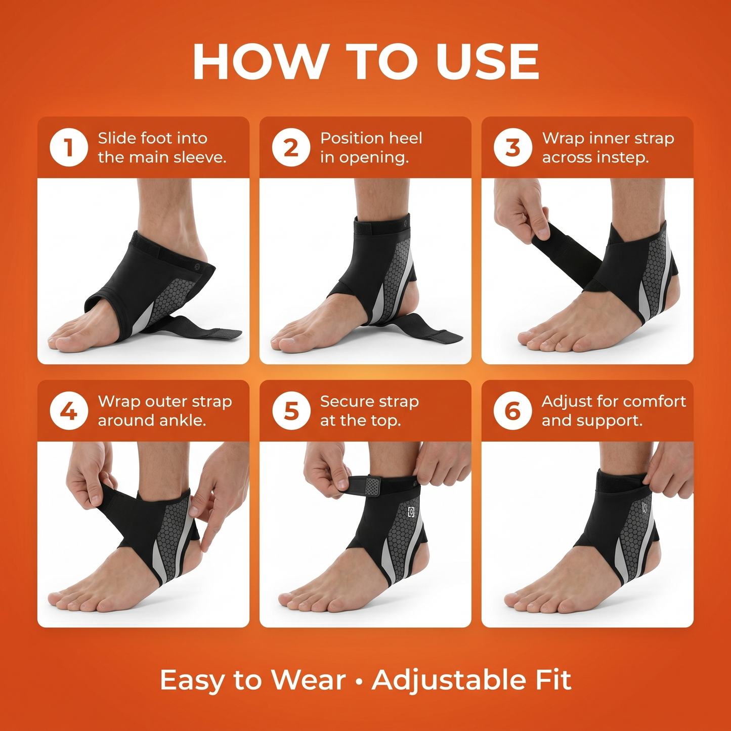 FlexGuard™ - Ankle Support Compression Brace