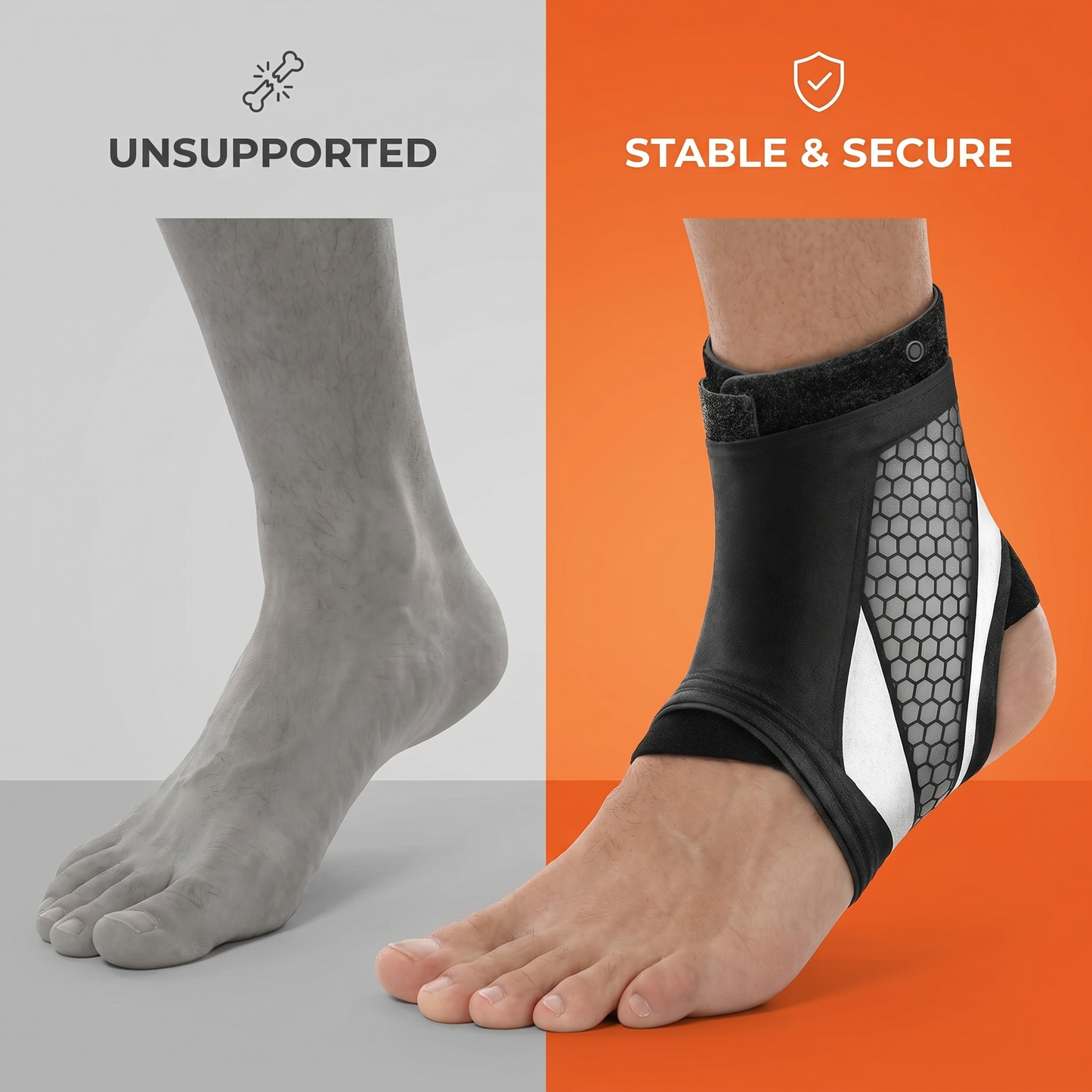 FlexGuard™ - Ankle Support Compression Brace