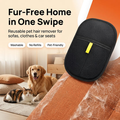 FurAway™ - Quick, easy fur removal with a swipe.