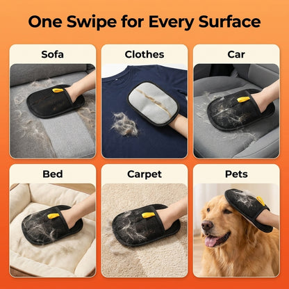 FurAway™ - Quick, easy fur removal with a swipe.