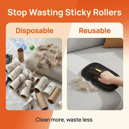 FurAway™ - Quick, easy fur removal with a swipe.