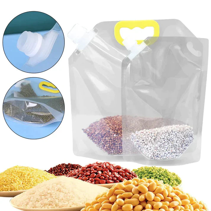 Airtight Multigrain Storage Bags - 1.5 litres