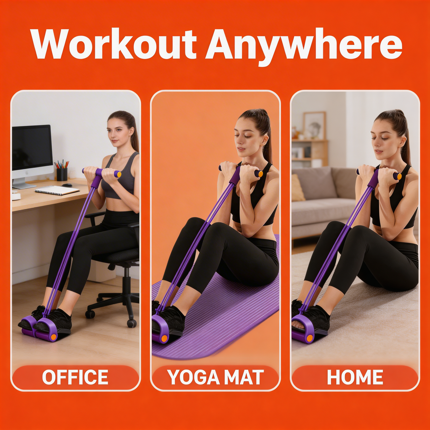 Yoga Pedal Puller (Fitness Resistance Band)