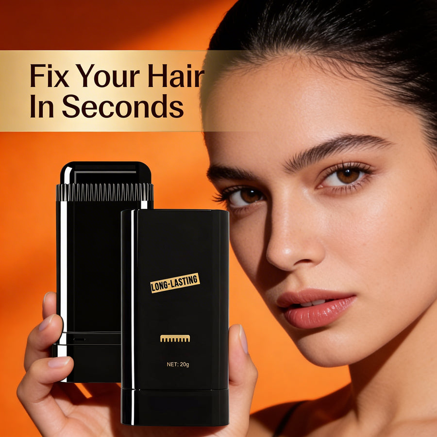 Instant Hair Dye Combo Stick for quick black hair touch up