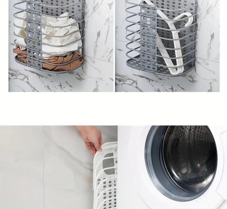 Wall Hanging Laundry Basket | For Laundry & Storage